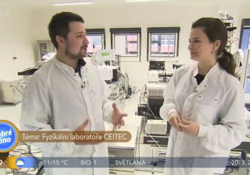 Petr Dvořák vysvětluje, co dělají v CEITEC Nano, a o čem vlastně fyzika je