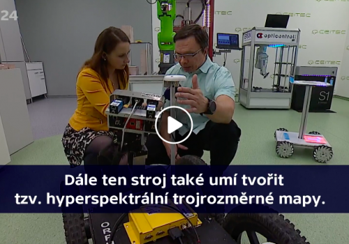 Vědci z CEITEC VUT testovali robota Orphea